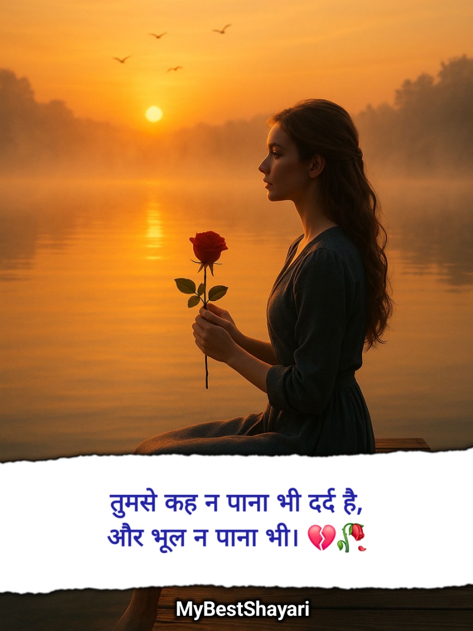 One Sided Love Shayari 2 Line